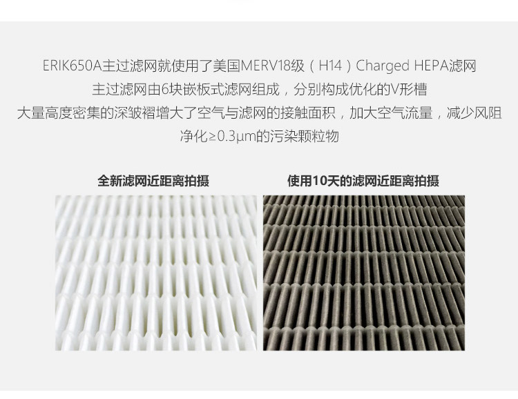 ERIK650A HEPA主過濾網(wǎng)11