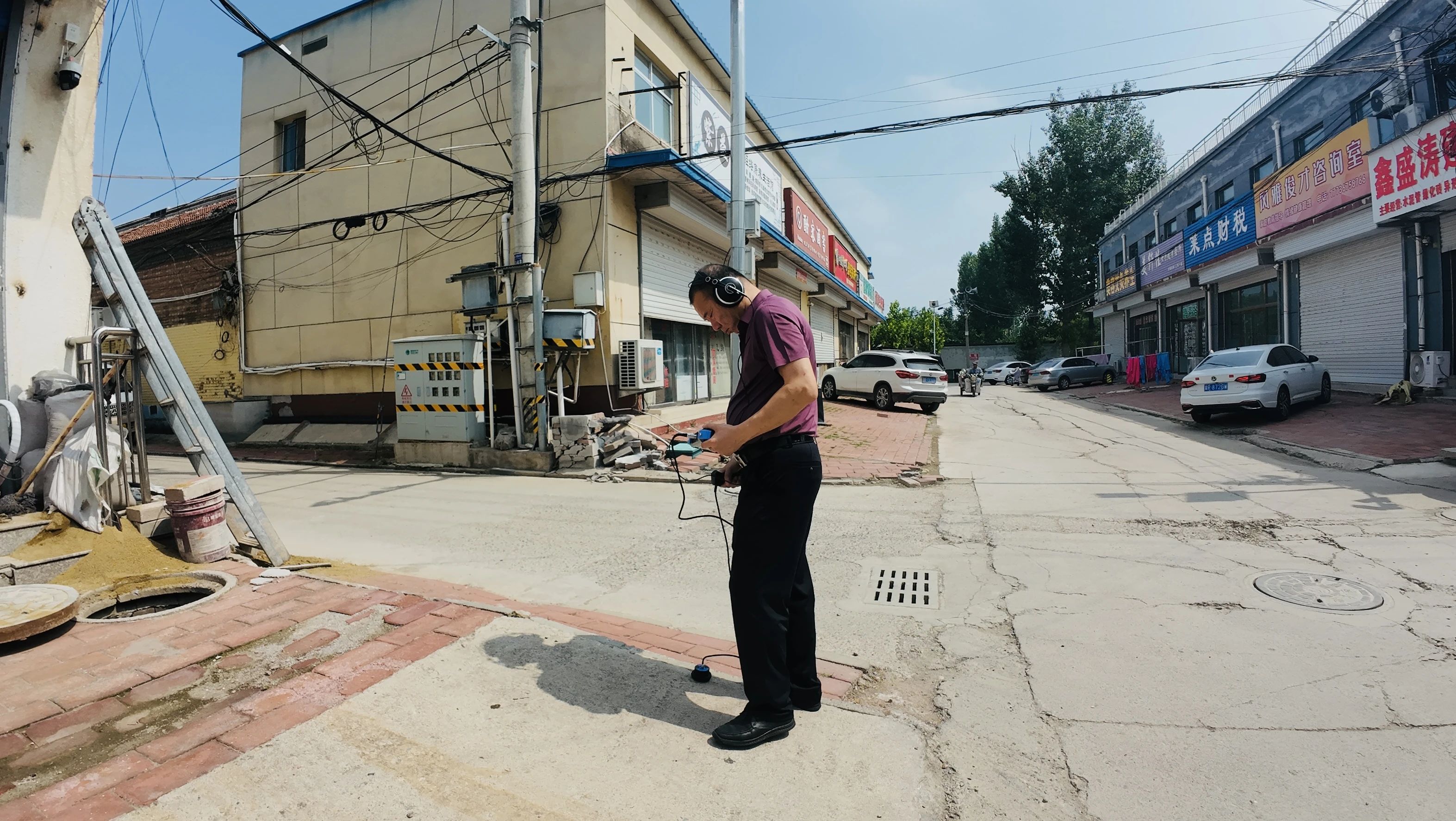 大海聽漏儀檢測現(xiàn)場 大海聽漏儀檢測現(xiàn)場