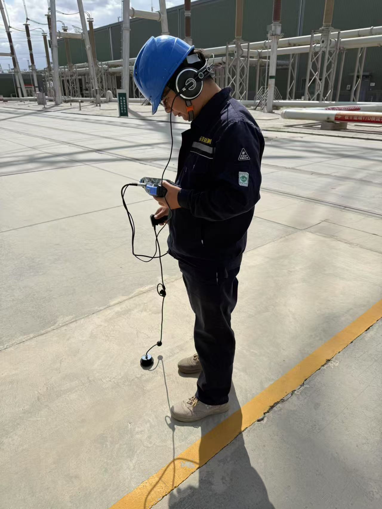 管道漏水聽(tīng)漏儀檢測(cè)現(xiàn)場(chǎng)